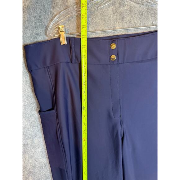 Piper Navy Boot Cut Equestrian Pants - Picture 9 of 10